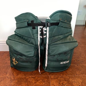Senior XL - NCAA Clarkson - 2025 CCM HPG 12A Hockey Goalie Pants Pro Stock (Used)