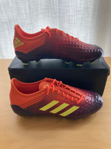 Adidas Predator Malice Control, Molded Firm Ground. Adult Men’s Size 8 (US). New.