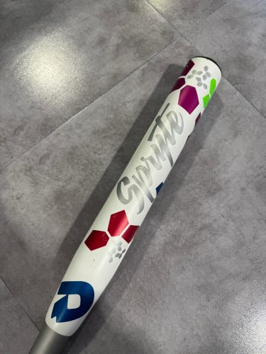 White 2020 DeMarini Spryte Composite Bat (-12) Composite 19 oz 31" (Used)