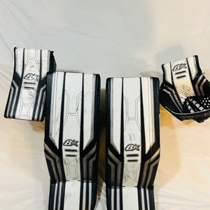Brian’s Optik 3 pro goal pads and gloves And Blocker Full Set
