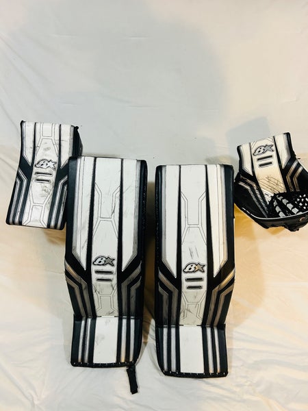 Brian’s Optik 3 pro goal pads and gloves And Blocker Full Set