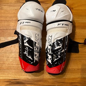 Senior CCM Jetspeed FT485 14" Shin Pads (Used)