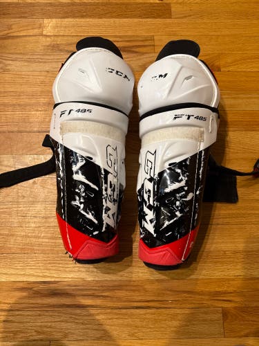 Senior CCM Jetspeed FT485 14" Shin Pads (Used)