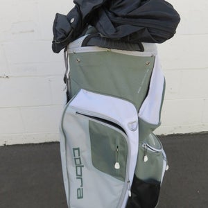 Cobra Lightweight 14 Way Cart Bag - Mint Green