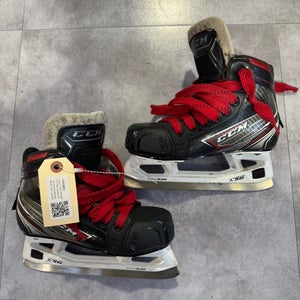 Junior CCM Jetspeed FT460 Hockey Goalie Skates | Size 1 Regular