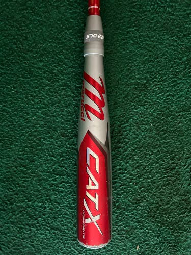 Marucci CAT X Composite USSSA Certified Bat (-10) 18 oz 28" (Used)