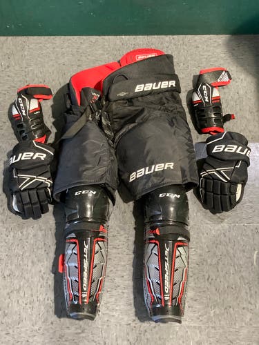 Used Junior Bauer Starter Kit | No Shoulder Pads