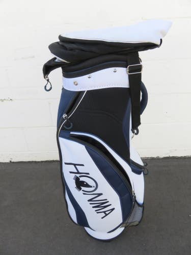 Honma 6 Way Cart Bag + Rain Cover