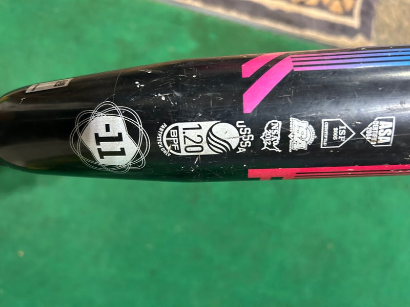 DeMarini Prism Composite Bat (-11) 18 oz 29" (Used)