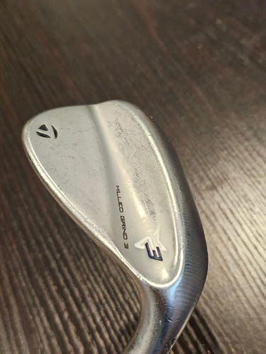 RIGHT HAND TAYLORMADE MILLED GRIND MG3 GAP WEDGE 52-09 STEEL STIFF