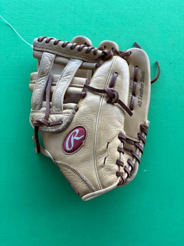 Brown Rawlings Select Pro Lite RH Outfield Baseball Glove 11.5"