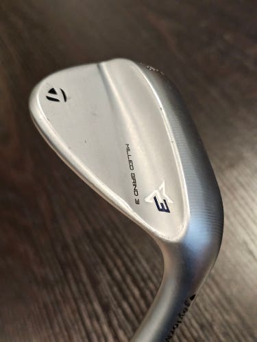 RIGHT HAND TAYLORMADE MILLED GRIND MG3 LOB WEDGE 58-12 STEEL STIFF
