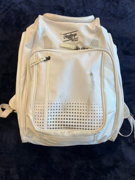 White Rawlings Bags & Batpacks Bat Pack (Used)