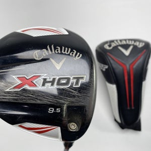 Callaway X Hot 2013 Driver 9.5* Project X PXv Stiff Graphite Mens RH HC Dents