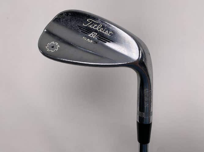 Titleist Vokey SM7 Tour Chrome Gap Wedge GW 52* 8 Bounce F-Grind Mens RH