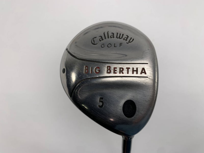 Callaway Big Bertha 2004 5 Fairway Wood 18* RCH 75w Regular Graphite Mens RH