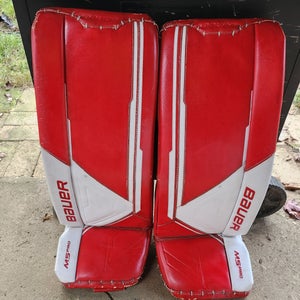 Int. Large Bauer Supreme M5 Pro Goalie Leg Pads