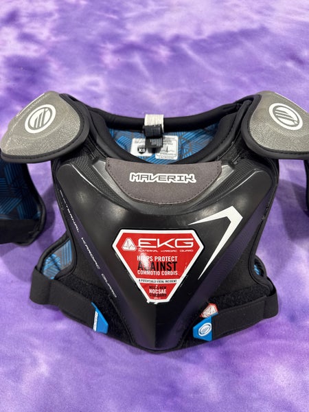 XS Maverik Charger Shoulder Pads (Used)