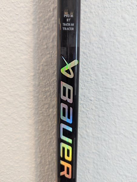 Bauer NEXUS TRACER Hockey Stick Left P92 87 flex Senior D1 Pro Stock