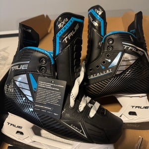 True Catalyst 5X4 Hockey Skates Wide Width 6.5 (New)