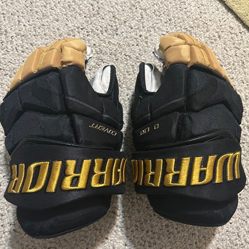 Vegas Golden Knights Warrior Covert QRE Pro Gloves 14" Pro Stock (Used) EUC