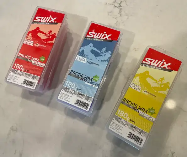 Large Bars of Swix Ski/Snowboard Racing Wax 180g UR6, UR8, UR10