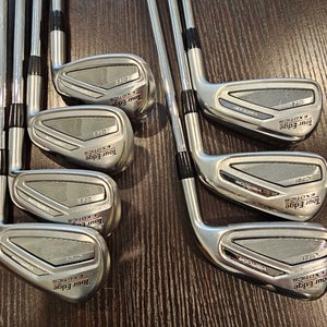 RIGHT HAND TOUR EDGE EXOTICS C721 GOLF IRON SET 5-PW+AW STEEL MODUS TOUR STIFF