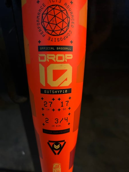 2025 Easton Hype Fire Composite USSSA Certified Bat (-10) 17 oz 27" (Used)