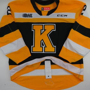 CCM Kingston Frontenacs OHL Pro Stock Game Worn Hockey Jersey #2 STEWART Size 58