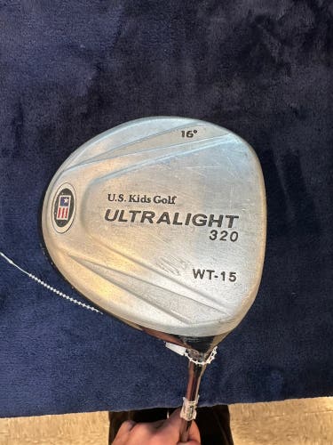 Junior US Kids Golf 2020 Ultralight Driver Right Handed Regular Flex Loft 16 (Used)