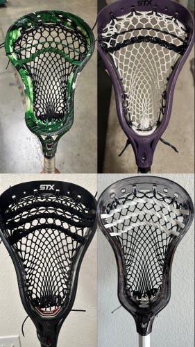 4 Lacrosse Heads