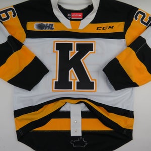 CCM Kingston Frontenacs OHL Pro Stock Game Worn Hockey Jersey #26 BROOKS Size 54