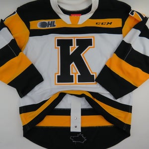 CCM Kingston Frontenacs OHL Pro Stock Game Worn Hockey Jersey #7 COSTANTINO Size 54
