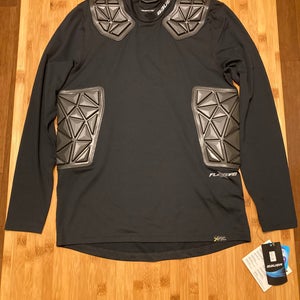 Bauer Elite Youth Goalie Padded Long Sleeve Shirt. Youth Large. (NEW)