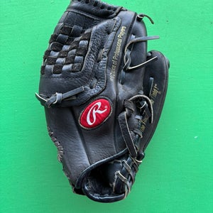 Black Rawlings Ken Griffey Jr. Autograph Model RH Outfield Baseball Glove 12.5"