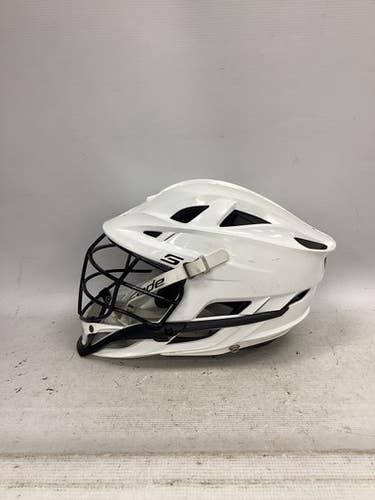Used Cascade S YTH Lacrosse Helmet White One Size 11851-S000039001