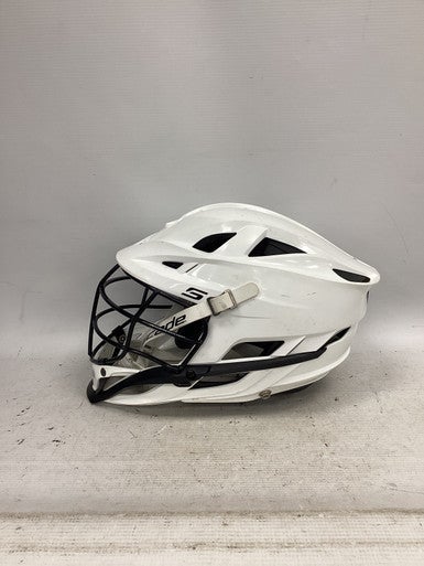 Used Cascade S YTH Lacrosse Helmet White One Size 11851-S000039001