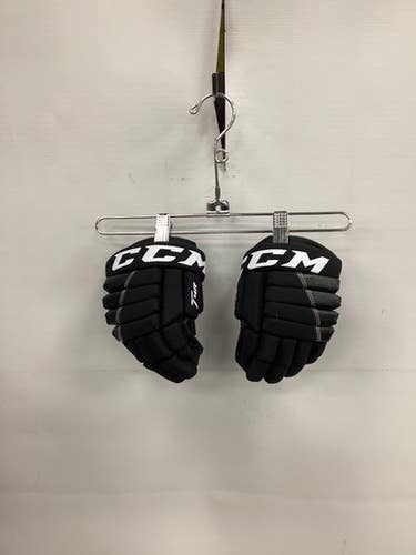Used CCM T4R Youth Gloves Black 8" 11851-S000038992
