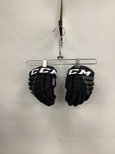Used CCM T4R Youth Gloves Black 8" 11851-S000038992