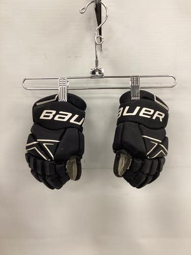 Used Bauer NSX Youth Gloves Black 8" 11851-S000038993