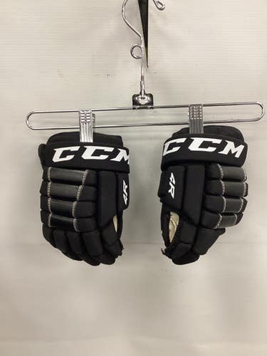 Used CCM 4R Youth Gloves Black 9" 11851-S000038991