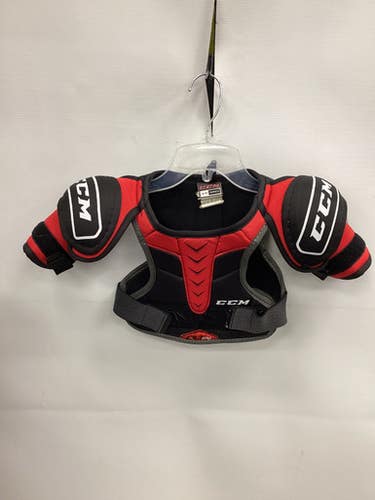 Used CCM QLT 230 Youth Shoulder Pads SM 11851-S000038985