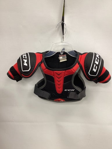 Used CCM QLT 230 Youth Shoulder Pads SM 11851-S000038985