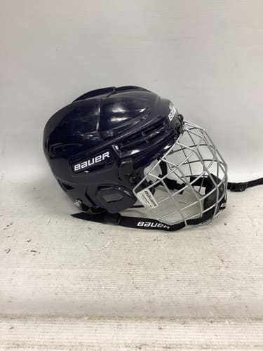 Used Bauer PRODIGY Helmet Cage Combo Navy Blue MD 11851-S000038983