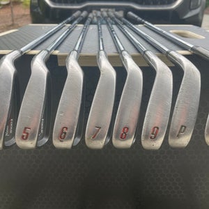Cobra 3100 IH Iron Set Stiff Flex (8 Clubs) #4 - #9, PW, SW Steel Shaft