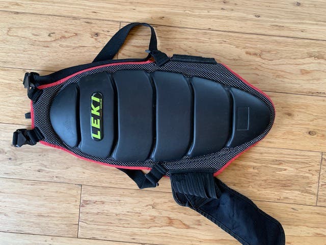 Black and Red Unisex Adult Small Leki Backprotector (Used)