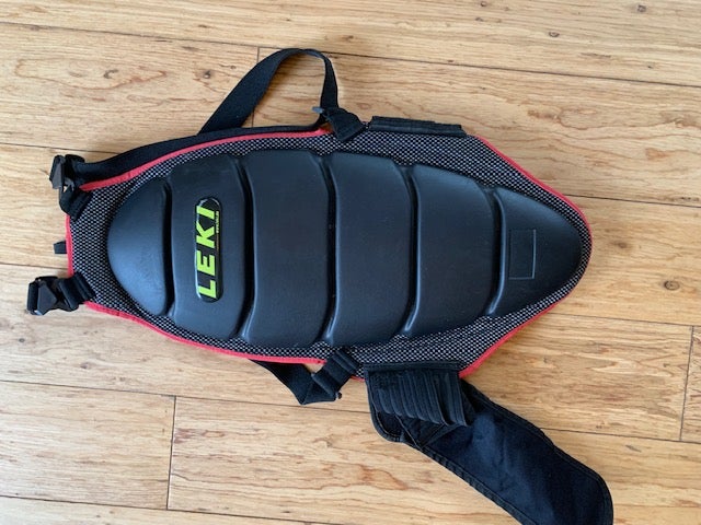 Black and Red Unisex Adult Small Leki Backprotector (Used)