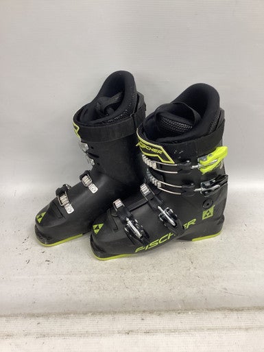Used Fischer RC4 Boys DH Ski Boot Black 245 MP - M06.5 - W07.5 11851-S000038935