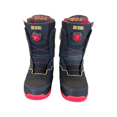 Used ThirtyTwo TM2 DOUBLE BOA WIDE MERRILL Mens Snowboard Boots Black Senior 10 10299-S000300160