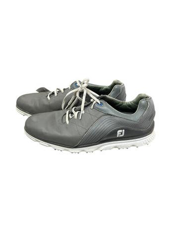 Used Foot Joy Mens Golf Shoes Grey Senior 12 11833-S000166626